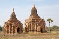 Ruins of Bagan, Myanmar Royalty Free Stock Photo