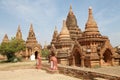 Ruins of Bagan, Myanmar Royalty Free Stock Photo