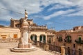 Ruins of baroque style architecture, Noto, Italy Royalty Free Stock Photo