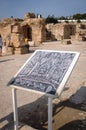 Ruins of Baths of Antoninus, Tunis in Tunisia