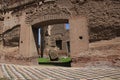 The ruins of the Baths of Caracalla in Rome