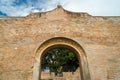 Ruins of the baths of Diocletian in Rome