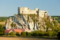 ruins of Beckov Castle, Slovakia Royalty Free Stock Photo