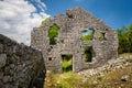 Ruins of Bedem fortress in Niksic, Montenegro