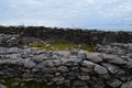 Ruins of a Beehive Hut Village Royalty Free Stock Photo