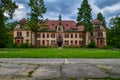 Ruins of Beelitz-HeilstÃÂ¤tten Lost place Berlin Brandenburg Royalty Free Stock Photo