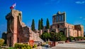 Ruins of Bellapais Abbey at Kyrenia, Cyprus