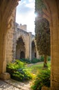 Ruins of Bellapais Abbey monastery in Kyrenia Girne, Northern Cyprus