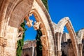 Ruins of Bellapais, gothic abbey near Kyrenia. Kyrenia District, Cyprus