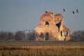 The ruins of the Benedictine monastery of Araca Royalty Free Stock Photo