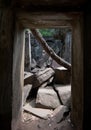 Ruins of Beng Mealea, Angkor, Cambodia Royalty Free Stock Photo
