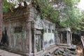 Ruins of Beng Mealea, Angkor, Cambodia Royalty Free Stock Photo