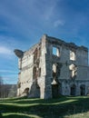 Ruins of The Bodzentyn castle, Polish castles and palaces, Poland,