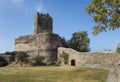 Ruins of Bolkow Castle in Poland