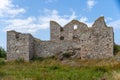 The ruins of Brahehus Castle in Jonkoping County, Sweden Royalty Free Stock Photo