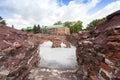 The ruins of the Brest Fortress