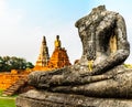 Ruins Buddha statue