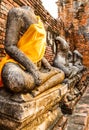 Ruins Buddha statue