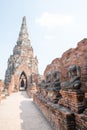 Ruins of Buddha statues