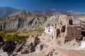 Ruins of budhist temple in Basgo, Ladakh, India