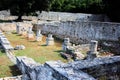 Ruins of the Roman age in N.P. Brioni, Croatia Royalty Free Stock Photo