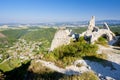 ruins of Cachtice Castle, Slovakia Royalty Free Stock Photo