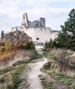 Ruins of Cachtice castle in Western Slovakia