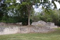 Ruins of Campeche, pyramids of EdznÃÂ¡ is a Mayan archaeological site. Campeche, Mexico December 28, 2021