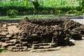 The ruins of candi sumbernanas (sumbernanas temple, candi bubrah)