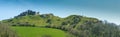 Ruins of Carreg Cennen Castle Royalty Free Stock Photo