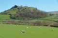 Ruins of Carreg Cennen Castle Royalty Free Stock Photo