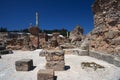 Ruins of Carthage, Tunisia Royalty Free Stock Photo