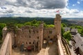 Ruins of castle Auerbach Royalty Free Stock Photo