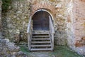 The ruins of Castle of Bishops in Siewierz, Poland Royalty Free Stock Photo