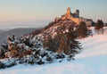 The ruins of castle Cachtice