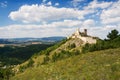 The ruins of castle Cachtice