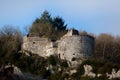 Ruins castle fortress, Crevecoeur, Leffe, Dinant, Belgium Royalty Free Stock Photo