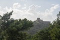 Ruins of the castle of Kritinia in Rhodes