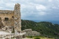 Ruins of the castle of Kritinia in Rhodes