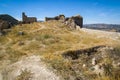 Ruins of a castle at Moclin, Granada, Andalusia, Spain Royalty Free Stock Photo