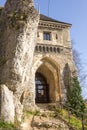 The ruins of the castle Ojcow.Poland Royalty Free Stock Photo