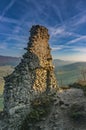 Ruins of the castle Sulov