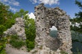Ruins of castle Zniev, Slovakia Royalty Free Stock Photo