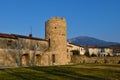 Ruins of Castra ad Fluvium Frigidum late Roman fortress in Ajdovscina, Primorska