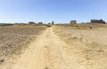 Ruins of Castrotorafe depopulated village - San Cebrian de Castro Royalty Free Stock Photo