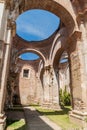 Ruins of the Cathedral of Santiago in Antigua Guatema Royalty Free Stock Photo