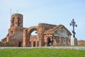 Ruins of the cathedral of St. John the Baptist Royalty Free Stock Photo