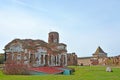 Ruins of the cathedral of St. John the Baptist Royalty Free Stock Photo