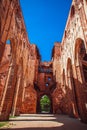 Ruins of cathedral in Tartu, Royalty Free Stock Photo