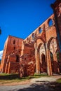 Ruins of cathedral in Tartu, Royalty Free Stock Photo